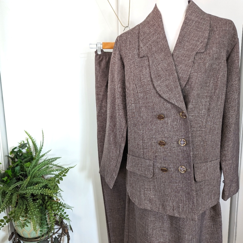 Vintage 3-piece Pant and Skirt Suit